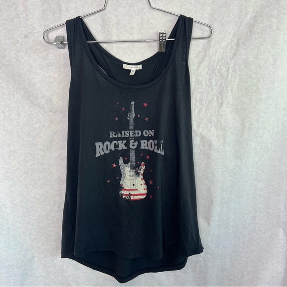 5/$25 Maurices is black rock ‘n’ roll tank top small - Picture 1 of 3